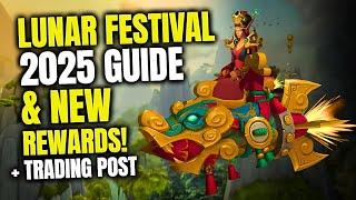 Lunar Festival 2025 Guide & Updates! New Mount, Trading Post Rewards & More! WoW War Within 11.0.7