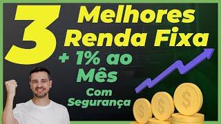  +DE 1% AO MÊS!  MELHORES NA RENDA FIXA ! TESOURO SELIC, CDB e LCI/LCA. ONDE INVESTIR EM 2025?