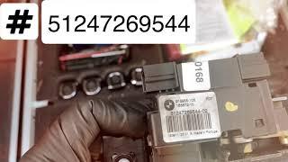 BMW X3 f25 замок багажника disassemble door lock actuator (soft close) 51247269544