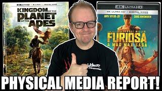 Kingdom Of The Planet Of The Apes, September Criterion, & Furiosa! | The Physical MEDIA Report #217