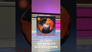 how I made HVN ON EARTH with @LilTecca #music #tutorial