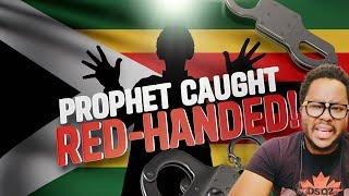 Exposed! Zimbabwean Prophet in South Africa Caught Red-Handed - R3500 Almost Gone 