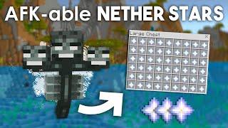 AFK Wither/Nether Stars Farm in Minecraft Bedrock 1.20! (MCPE/Xbox/PS4/Nintendo Switch/Windows10)