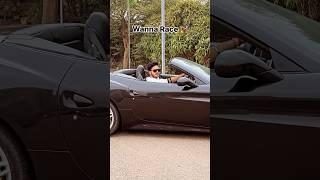 Rachit Rojha with Black Ferrari ️ #rachitrojha #ferrari #sportscar