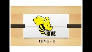 HIVE Intro - Queries, Tables & Partitions