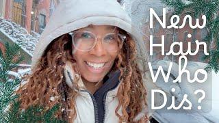 I Got Braids, First Snow & FINALLY Putting The Bathroom Back Together Vlogmas 17 - 22 IDK