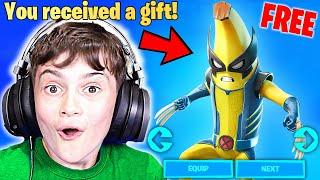 Gifting Little Bro *NEW* Season 4 Battle Pass! (LEVEL 100)