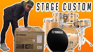 Yamaha Stage Custom Unboxing & Review (Wuhan Cymbal Set & Tama Stage Master Hardware)