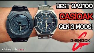 BEST GA2100 CASIOAK 3RD GEN MODS! | G-SHOCK