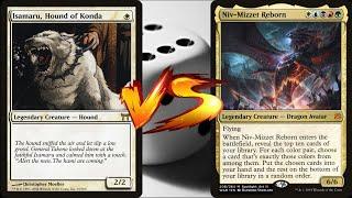 Isamaru VS Niv Mizzet Reborn - MTG EDH Duel Commander Cartes Magic