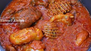 How to make Assorted Meat Stew| Nigerian Stew Recipe