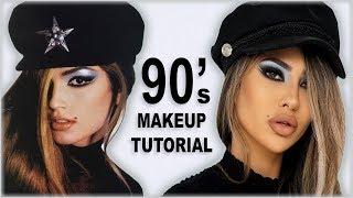 90s SUPERMODEL MAKEUP TUTORIAL | BrittanyBearMakeup