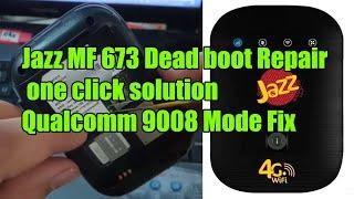 Jazz MF 673 Dead boot Repair one click solution