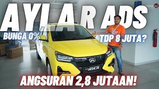 Daihatsu Nekat Banting Harga⁉️ Review Daihatsu Ayla 1.2 Type R ADS Terbaru 2025