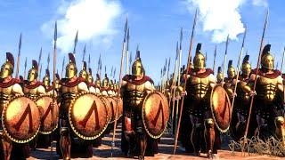 The Spartans Vs Thracians | 16,000 Unit cinematic battle | Total War Rome II