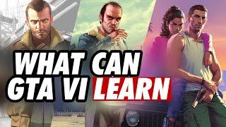 What GTA 6 Can Learn From Previous Titles