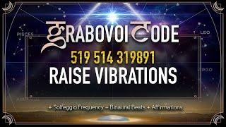 RAISE your VIBRATIONS | Release Negative Energies | Grabovoi Sleep Meditation with Grabovoi Codes