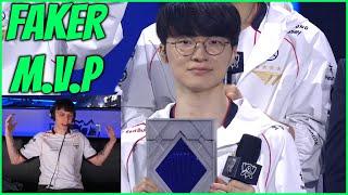 Caedrel Reacts To Faker Getting Finals M.V.P