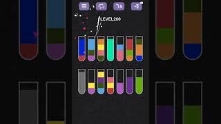 Water Sort Puzzle level 200#subscribe #gameplay #games