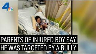 Parents of Injured Boy Say He Was Targeted by a Bully | NBCLA