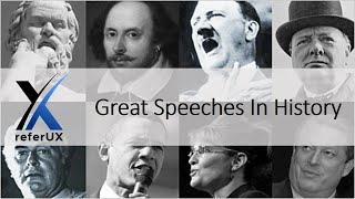 Greatest Speeches in the History