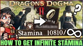 Dragon's Dogma 2 - How to Get MAXIMUM Stamina On ANY Vocation - INSANE Items & Augment Combo Guide!