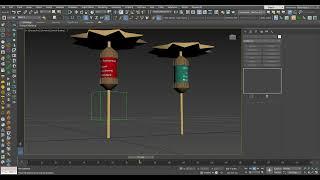 3DS Max - Animation - Rotate A Texture Using A Dummy And Wire Parameters
