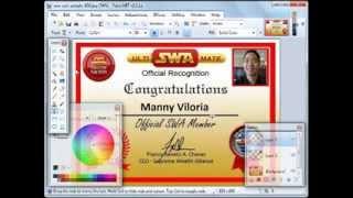 How To Edit SWA Ultimate Certificates Using Paint.net, by Manny Viloria