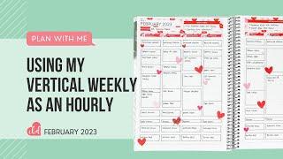 Hybrid Hourly Timeline Planning in my Amplify Planner