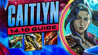 How to Play Caitlyn - 14.10 Caitlyn ADC Gameplay Guide | League of Legends