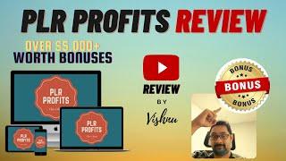 PLR profits review video Warning Don't get PLR Profits Without My Custom Bonuses!!