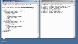 XML Tutorial   30 Internal & External DTD Schema