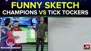 Funny Sketch | Game Show Aisay Chalay GaLeague | TickTockers Vs Champions