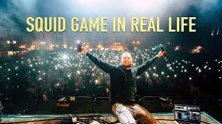 SQUID GAME IN REAL LIFE with DJ Olde im Holiday Park Haßloch