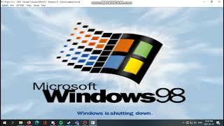 PCem Windows 98 Second Edition Emulation Demonstration