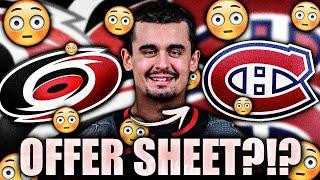 ANOTHER MONTREAL CANADIENS OFFER SHEET? HABS TARGETING SETH JARVIS FROM THE CAROLINA HURRICANES?