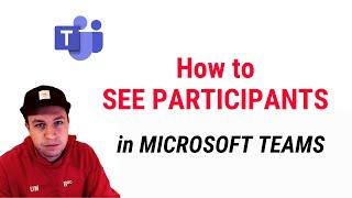 How to SEE PARTICIPANTS in MICROSOFT TEAMS CALL?