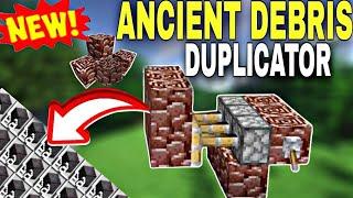 Minecraft 1.20 : UNLIMITED ANCIENT DEBRIS {DUPLICATION GLITCH} II EASY TUTORIAL (JAVA/BEDROCK)