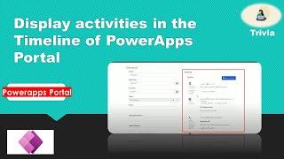 Display activities in the Timeline of PowerApps Portal