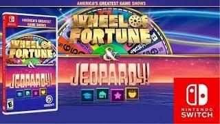 America’s Greatest Game Shows 'Wheel of Fortune & Jeopardy' Trailer Lanzamiento Nintendo Switch HD