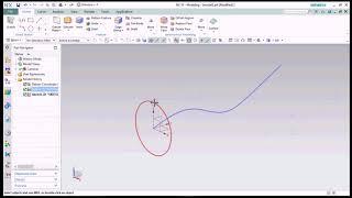 NX CAD TUTORIALS : SWEPT