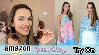 Amazon Try On Haul || Lilly Pulitzer Summer Try On Haul + Sunglasses 2020