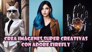 Descubre  ADOBE FIREFLY para crear IMÁGENES  geniales.