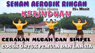 15 MENIT AEROBIC RINGAN - SENAM COCOK UNTUK PEMULA & LANSIA 