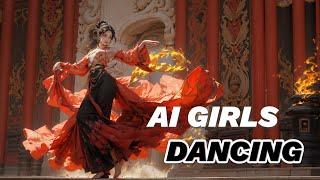 [Ai man] AI girls dancing