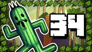 THE JUMBO CACTUAR BOSS! - Terraria 1.3 MODDED SEASON 2 v3 - Ep.34