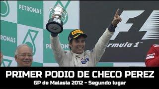 TRIBUTO A CHECO PEREZ - SU PRIMER PODIO EN FORMULA 1