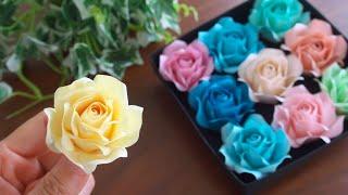 Как сделать бумажные розы - DIY How to Make Paper Roses