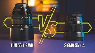 Fujifilm Portrait Lens Battle: Fuji 56mm f/1.2 R WR vs Sigma 56mm f/1.4