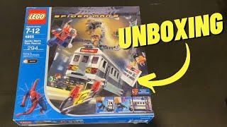 LEGO Spider-Man RARE Set Review | Train Rescue 4855